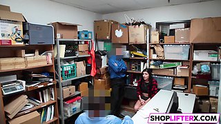 The officers want to play with pussy today