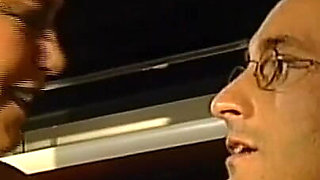 Mature with Giant Tits Fucked and Cummed in Mouth by Huge Vintage Cock