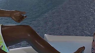 My Stepbrother 's Wife #48 - as Part of the Dare, John Licked Jennifer and Justine's Feet