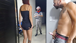 Wife performs her husband's fetish!