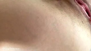 Amateur Spanish Couple: Squirt in Mouth Orgasm from Facesitting & Pussy Eating