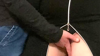 Omg! Penetrated Under Dress in the Subway! Fingers Stranger Under Dress