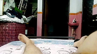 Indian beautiful step daughter sucking beautiful step dad