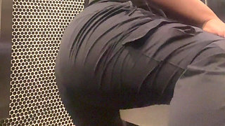 These Bathrooms Are Out of Order but Im Horny so I Locked Myself in!