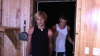 Hot Twinks Sex By The Lodge