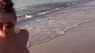 Cute 18 Years Girl Nude at Beach
