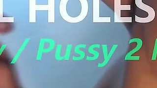 Gets All Holes Fucked - Ass 2 Pussy - Pussy 2 Mouth Cum