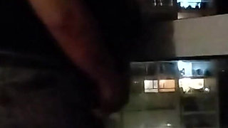 Sexy Hot Stepmother, Only Fans in Slow Motion, on the Balcony