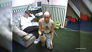 Sarah Poses While Pregnant Clair Gets Her Pussy Shaved