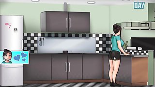 House Chores - Beta 0.6.1 Part 14 Sex in the Kitchen by Loveskysan