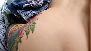 College Buddy Unties Herself and Ends up Sucking My Cock Until She Cums in Her Mouth