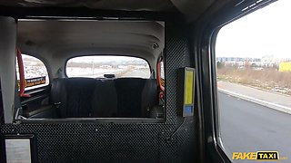 Faux cab tina princess gets her Wet Pussy wedged by a thick taxi drivers cock