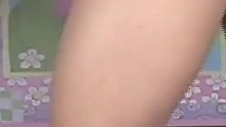 Sexy Blonde Teen Girl on Web Cam Masturbating