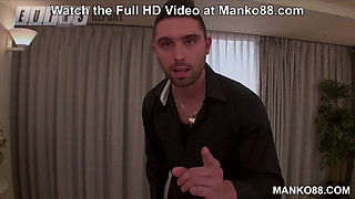 Shy Japanese Yui Kyono in her First Ever Gangbang after Casting at Manko88