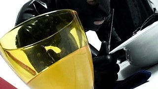 Porn latex movie with foot fetish and blonde mistress