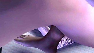 3D Big Boobs Slut Wearing Sexy Dress Got Fucked so Hard