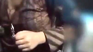 Pakistani Woman with Juicy Natural Tits Giving a Blowjob