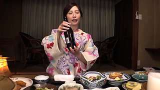 Small titted amateur cutie giving BJ in POV in the sex bus