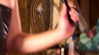Caning the soft boy