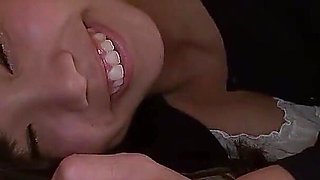 Petite Japanese Step-sister Tricked to Taboo Creampie Fuck at Overnight in One Room at Holiday Trip