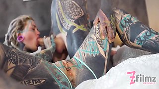 Tattoo Girl Anuskatzz Get Fucked Balls Deep In Her Ass
