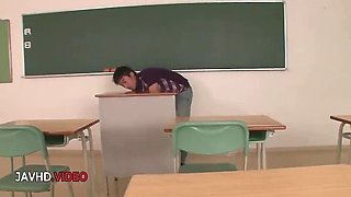 Kyoka Mizusawa School Blowjob & Hardcore Creampie Fuck