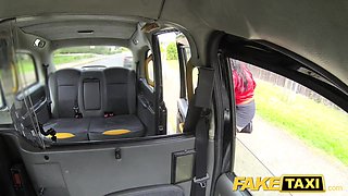 Fake Taxi Huge Meaty Pussy Lips Hang Down And Squeeze Driver's Big Cock