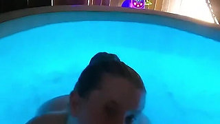 Splashing Around in a Hot Tub - Solo Girl