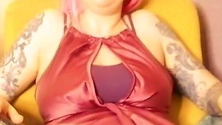 Lady Angela Calling You a Good Boy and Teasing Red Bottom High Heels