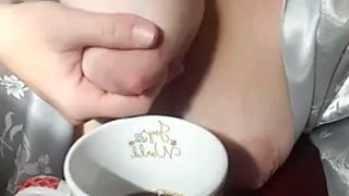 Coffee with tit milk