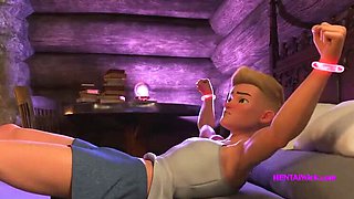 Dirty Magic: First Anal Try for Horny Ukrainian Magician Babe - HD Hentai Animation