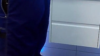 Housewife Stuck in Washing Machine and Plumber Fucked Her