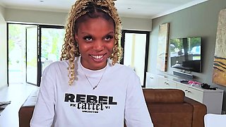 Horny ebony big ass girl hardcore sex