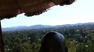Slut takes big cock outdoors and indoors and loves it in hd