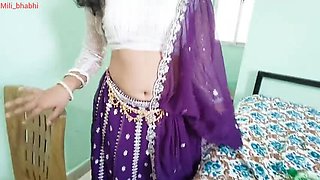 Desi Village Mili Bhabi Hot Sex with Hindi Audio - Teen Girl Tight Pussy Fucking