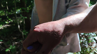 Outdoor Oral and Pussy Fucking