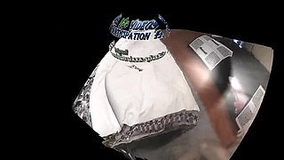 Hot MILF Wife Gets Steamy Massage at Home - Big Tits Blonde Squirts from Fingering & Handjob
