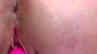 Mature MILF Bends Over Masturbates Doggy Style Closeup Ass Play
