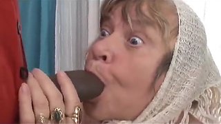 Xxl Black Schlong Creampies Grannie With Yam-Sized Boobs