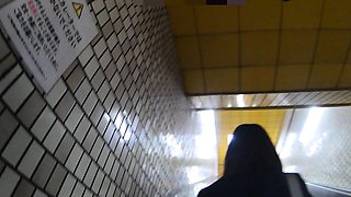Amateur upskirt riding
