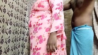 Hot Tamil Stepmom Fucks Step Brother Hard - Rough Desi Sex with Dirty Talk & Big Nipples