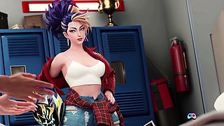 Multiple Penetration 4K Animation