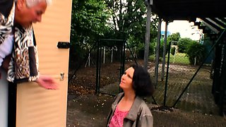 german housewife pick up for street sextape