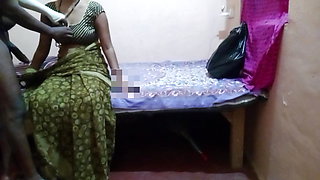 Bhabhi wore saree and mangalsutra and got her stepsister fucked by brother-in-law's thick dick