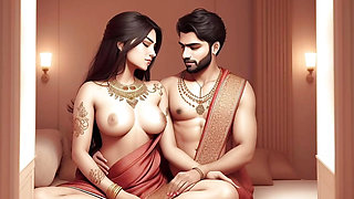 Hot indian housewife excited for sex with office boss
