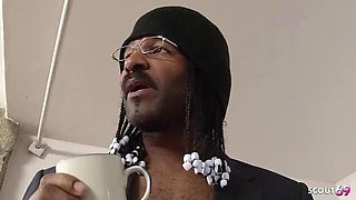 Mature Wife suprise by Black Monster Cock Guy next Door to Interracial Cheating Fuck