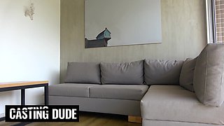 Thick Colombian Model Sits On Her Agents Big Penis And Debuts In Hardcore Porn!