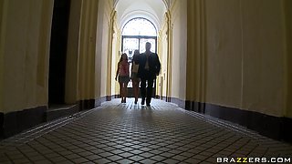 Taking The Bitches For A Stroll With Angelica Heart, David Perry, Liza Del Sierra - Brazzers