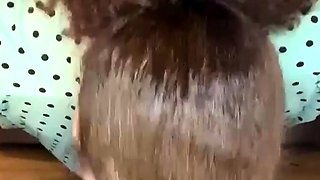 Asian Alina Li facialized in glory hole