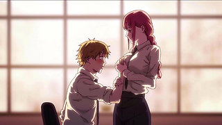 Chainsaw Man Seduced Young Boy At Work ( Uncensored )